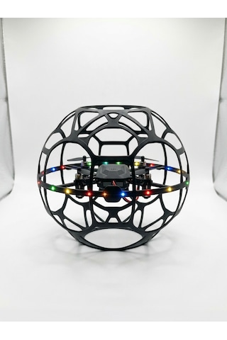 Koruyucu Kafesli Dron El Hareketiyle Kontrol Edilebilen Uçan - Lisinya