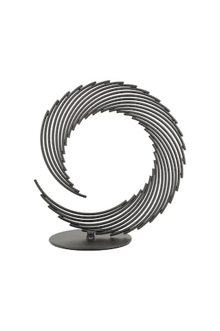 Begüsa Bakü Metal Aksesuar Biblo 31 Cm Siyah