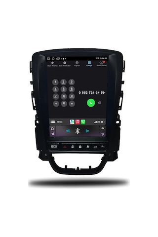 Snp Serisi Opel Astra J Eco Mod Uyumlu Tesla Dikey Ekran Multimedya 6-128 Gb Hafıza Carplay Android Auto Geri Görüş Kameralı 9.7''