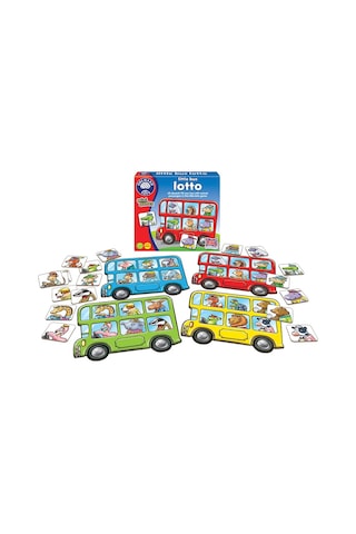 Orchard Little Bus Lotto (Renkli Otobüsler)
