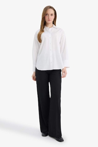 Defacto Relax Fıt Poplin Gömlek Tunik E7977ax26spwt32 Beyaz-wt32
