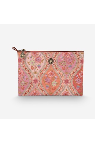 Turuncu Polyester Makyaj Çantası 24x1x15,5 Cm