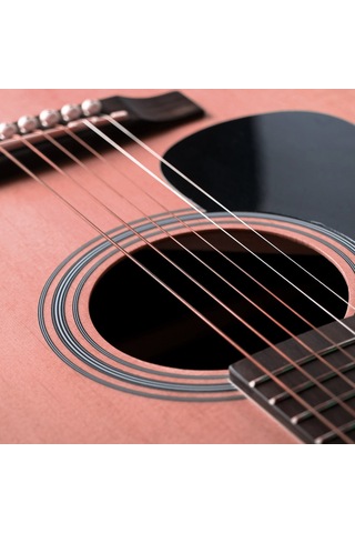 Hfambition Akustik Gitar Teli Seti - Bakır Alaşımlı, Otomatik Sarım Makinesi Üretimi, Anti-çoroz Teknoloji, Uygun Ton Ve Dayanıklılık