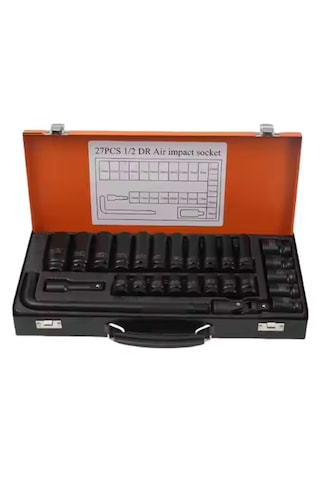 27 Parça Altı Köşe Uzun Ve Kısa Havalı Lokma Takımı Seti