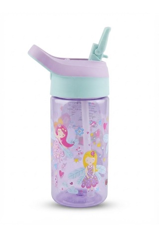 Saygılıofis 3114 Desenli Matara 500 Ml Sevimli Prenses Beyaz
