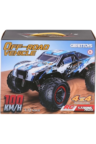 Aj22-19 Kumandalı 1:12 100km/h Off Road Araba 4x4