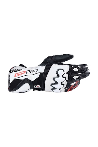 Alpinestars Gp Pro R4 Korumalı Motosiklet Eldiveni Siyah Beyaz