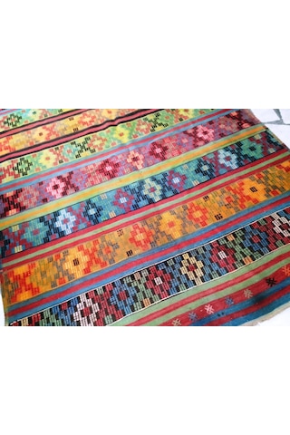 El Dokuması Antika Uşak Kilimi, 6 Metrekare