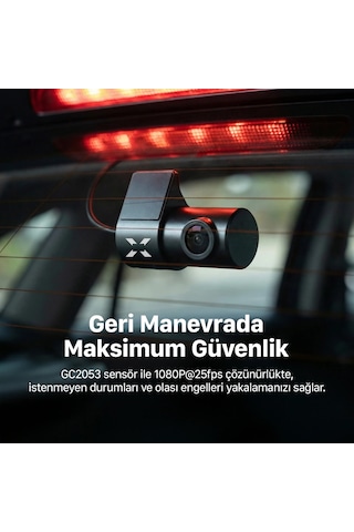 Satürn Araç Kamerası 4k Sony Imx415 Adas Güvenlik, Ön Arka Çift Kayıt, Gps, 5ghz Wifi, 512gb Sd X6454