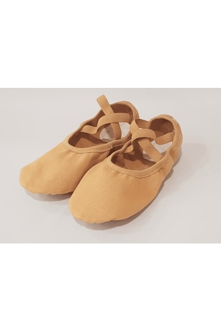 Gymo Dancewear Super Stretch Bale Patiği Ten Bej