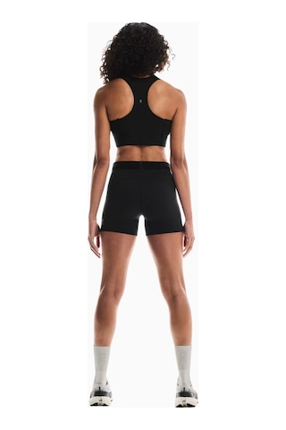On Pace Tights Short Cleancloud Kumaşlı Kadın Koşu Taytı Siyah