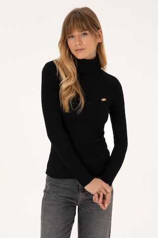U.s. Polo Assn. Kadın Siyah Kazak /triko 50314756-vr046 Sıyah
