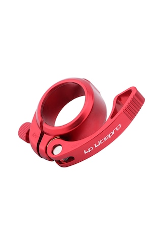 Neevoyu Alüminyum Bisiklet Oturma Tüp Klembi 41mm Çap 33.9mm Oturma Tüpü İçin Kırmızı Kolay Kurulum Kırmızı