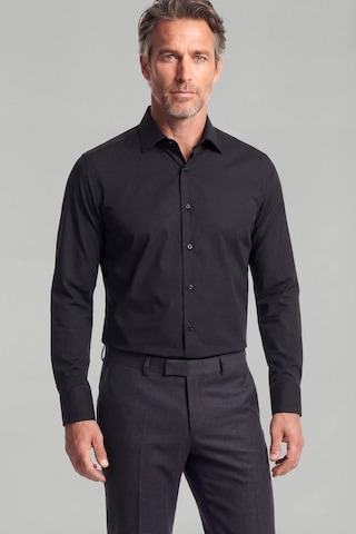 Bisse Modern Fit Klasik Yaka Siyah Cepsiz Erkek Gömlek Gmkls4kc242058 D99 Siyah