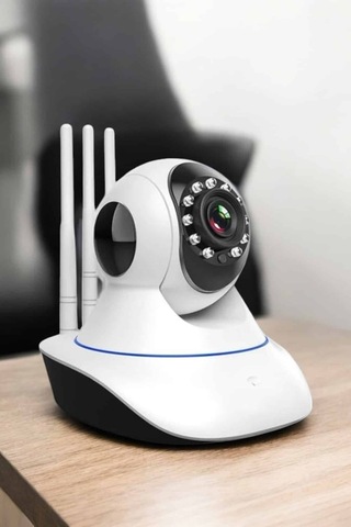 Wifi Kamerası Çift Yönlü Bebek Güvenlik Kamerası Gece Görüşlü 07380569