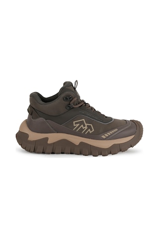 Guja Erkek Spor Ayakkabı 513 Haki Outdoor Trekking Tarzı Kalın Taban Rahat Günlük Sneaker Bot
