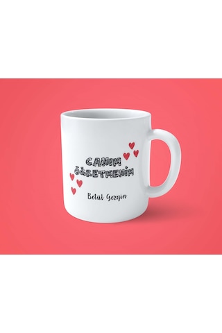 Kişiye Özel Canım Öğretmen Baskılı Kupa