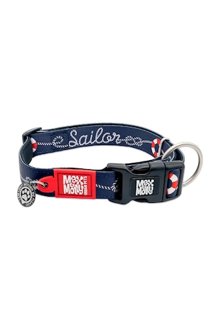 Max & Molly Urban Pets Original Serisi Akıllı Künyeli Köpek Boyun Tasması S, Denizci