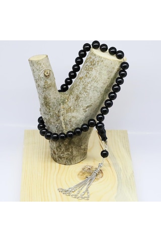 Battal Boy Gürcistan Oltu Taşı Tesbih