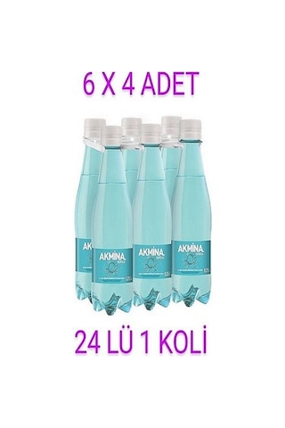 Akmina Maden Suyu Sade 250 Cc 6x4 24 Adet