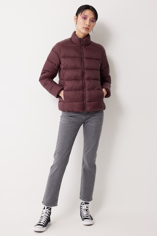 Lee Regular Fit Normal Kesim Dik Yaka Mor Şişme Mont L222714499 Mor