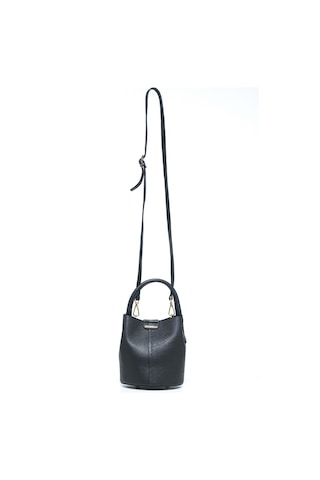 Omuz Çantası Kadın Loana S Piumelli Milano Bag D28 Black Siyah