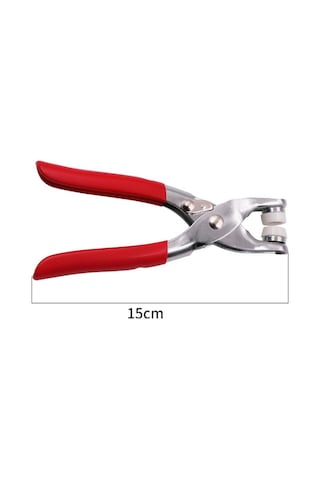Metal Çıtçıt Düğme Pensesi + 100'lü Çıtçıt Düğme Seti