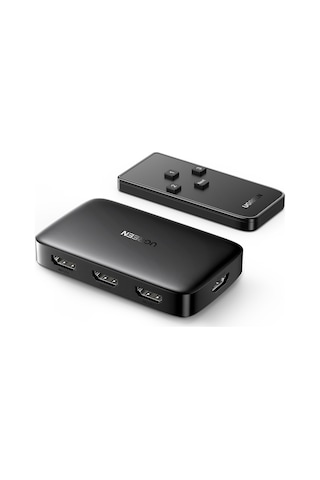 Ugreen 3-in-1 4k 30hz Hdmı Uzaktan Kumandalı Switch, 80125