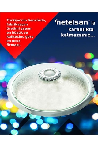 Netelsan Observer 360 Derece Sensörlü Tavan Armatürü/Lamba (449666955) Beyaz