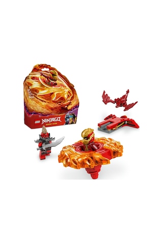 LEGO® NINJAGO® Kai’nin Ejderha Spinjitzu Topacı 71823 - 6 Yaş ve Üzeri Çocuklar için 2 Ninja Minifigürü İçeren Oyuncak Yapım Seti (54P)
