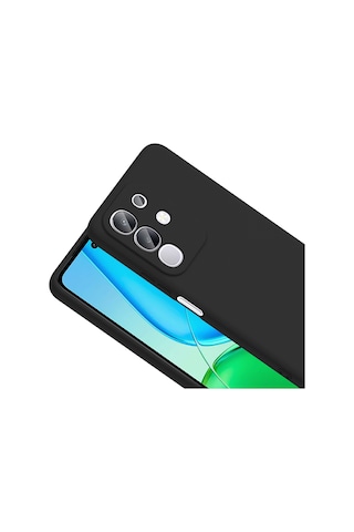 Vivo Y29 4g Kılıf Zore Mara Lansman Kapak Siyah