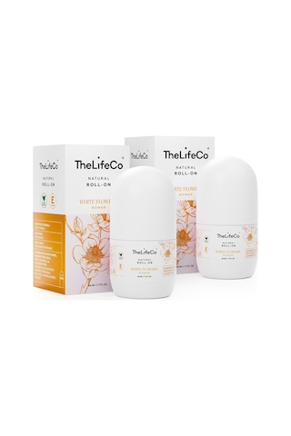 The Lifeco White Flowers Kadın Roll-On Deodorant 2 x 60 ML