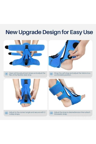 Yifomall Plantar Fasiit Gece Ateli: Sabah Ağrısız Uyanmak İçin Tam Destek, Ayak Ve Topuk Rahatlığı Sağlar