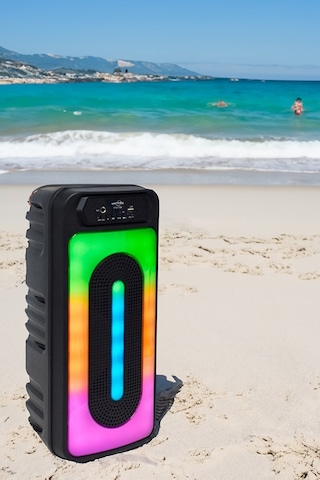 Thentech Güçlü Ses Kalitesi Rgb Işıklı Bluetooth 5.0 Bağlantılı Kaliteli Ses Uzun Süreli Şarj Mükemmel Kalite Siyah