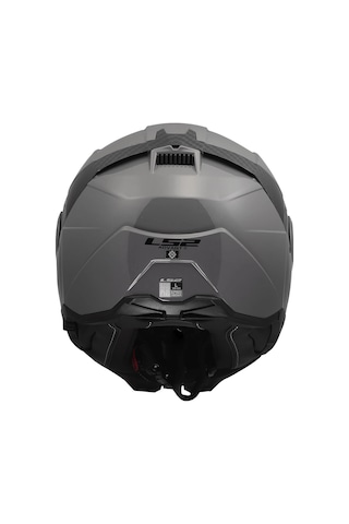 Ls2 Advant 2 Nardo Gri Kask - Siyah Vizör + Şeffaf Vizör Çok Renkli