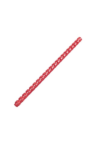 Teknomeda Sarff 10Mm.Kırmızı Delux Plastik Spiral 100 Adet