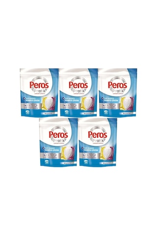 Pratik Matik Çamaşır Deterjanı Kapsülü - Tableti 130 Adet Beyazlar 5pk 26