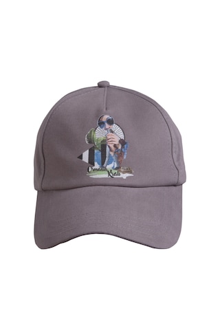 Biggdesign Unisex Nature Gri Şapka