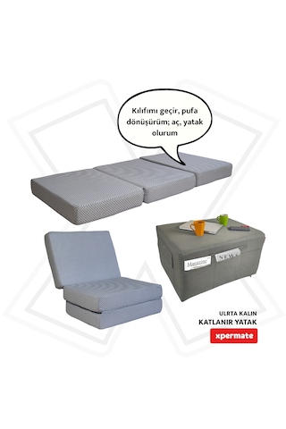 Xpermate Ultra Kalın Katlanır Sünger Yer Yatağı