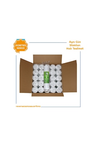 25 Takım Kapalı Kasa Su Arıtma Cihazı 12'' Inline Toptan Filtre 458132573