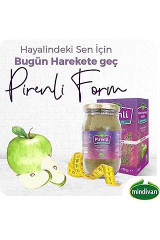 Mindivan Pirenli Form Toz Elma Tozu 150 G