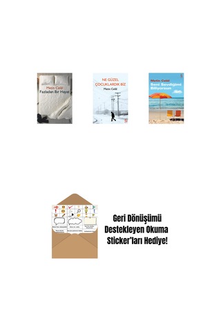 Fazladan Bir Hayat + Ne Güzel Çocuklardık Biz + Seni Sevdiğimi Biliyorsun + Okuma Sticker'ları