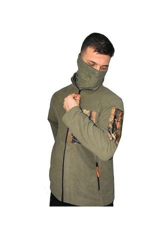 Mysia Outdoor Haki Orman Desen Taktik Polar Mont Avcı Mont 7 Cep Çok Renkli