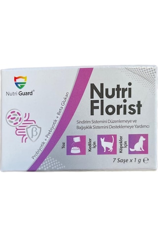 Nutri Florist Probiyotik Prebiyotik Beta Glukan 7 x 1 G