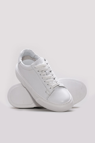 Fast Step Hakiki Deri Erkek Casual Ayakkabı 216ga888 Beyaz