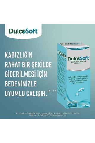 Dulcosoft Oral Solüsyon Makrogol 4000 250 Ml 3 Adet