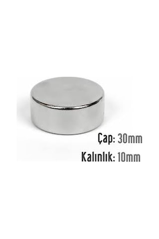 Neodyum Mıknatıs 30x10 Mm 2 Adet