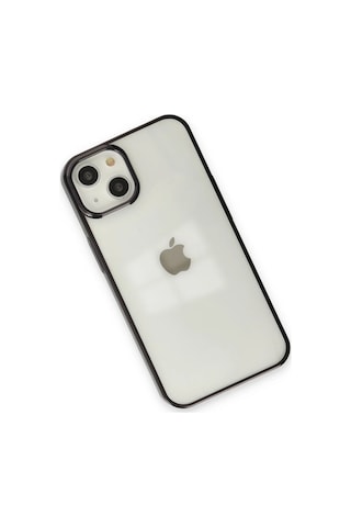 Newface Apple, Uyumlu iPhone 14 Plus Kılıf Element Silikon Semeglbl - 6 - Siyah