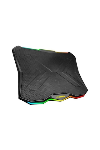 Rampage Ad-rc8 Showy Siyah 180mm Fan 15''-17'' Rgb Işıklı Notebook Soğutucu Stand-121104