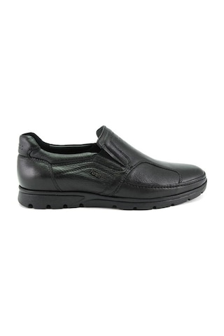 Forelli 32606 Hakiki Deri Erkek Comfort Ayakkabi Siyah